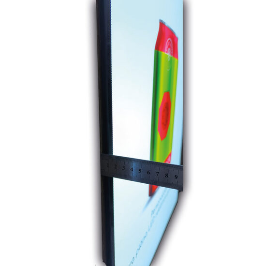 Super plāns LED panelis ar plakātu, izmērs 500x700 mm