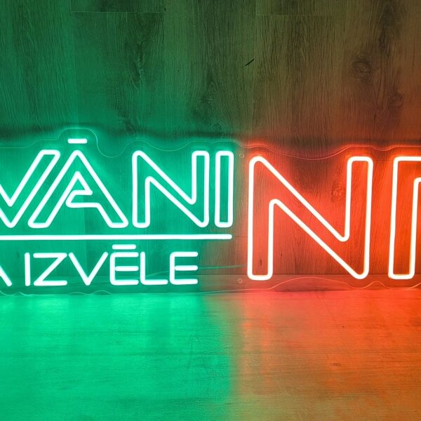 Personalizēta LED neona zīme