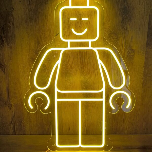 Personalizēta LED neona zīme "Lego man"
