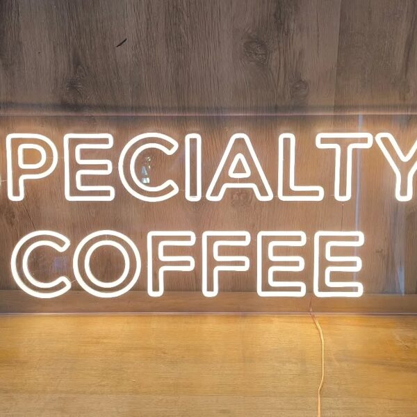 Personalizēta LED neona zīme "Specialty Coffee"