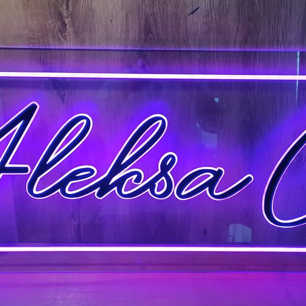 Personalizēta LED neona zīme