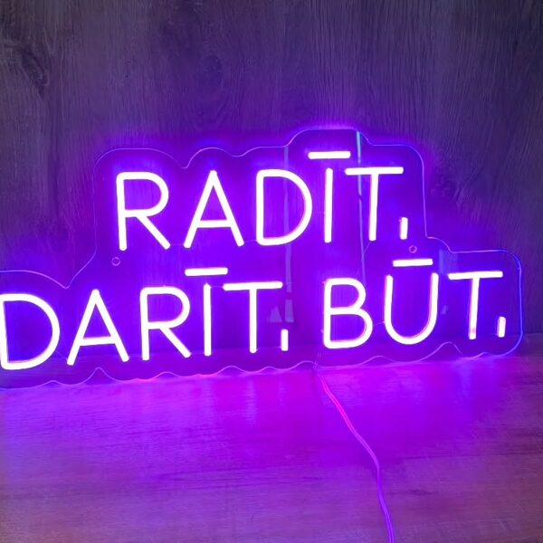 Персонализированая светодиодная LED неоновая вывеска