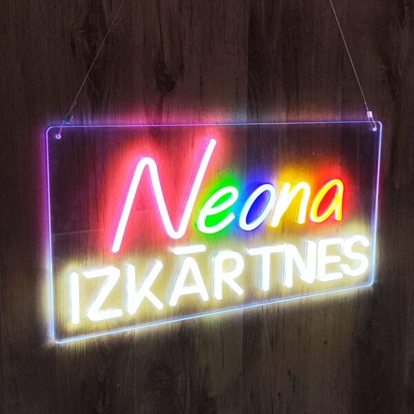 Персонализированая светодиодная LED неоновая вывеска