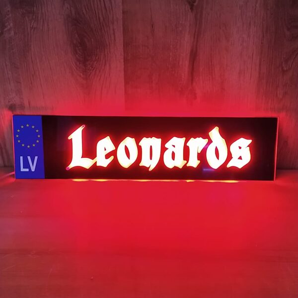 Персонализированая светодиодная LED неоновая вывеска