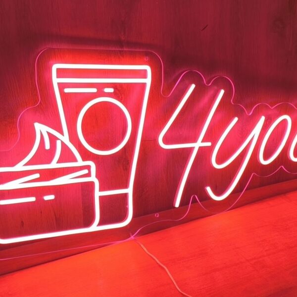 Персонализированая светодиодная LED неоновая вывеска