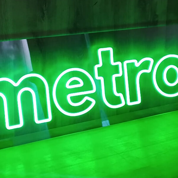 Персонализированая светодиодная LED неоновая вывеска