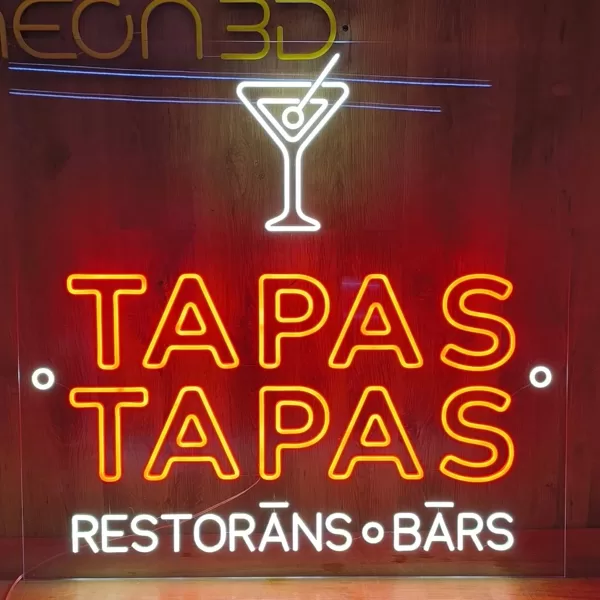 LED-neoonvalgusreklaam