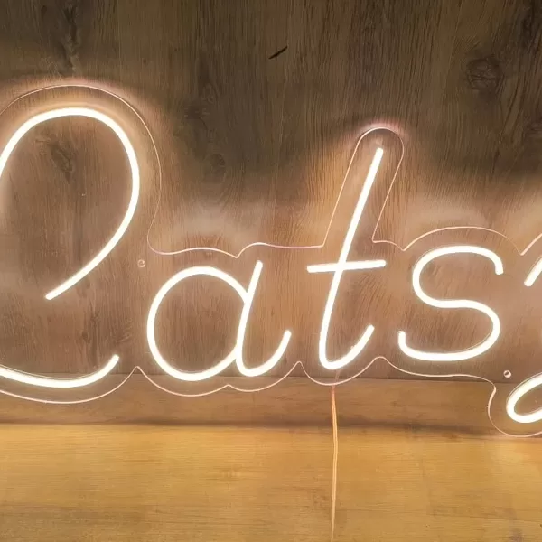 LED-neoonvalgusreklaam