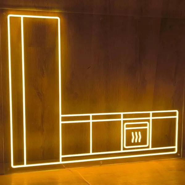 LED-neoonvalgusreklaam