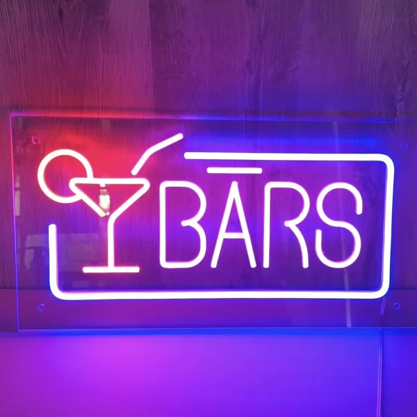 LED-neoonvalgusreklaam