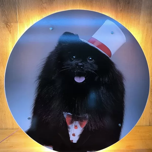 LED-neoonvalgusreklaam