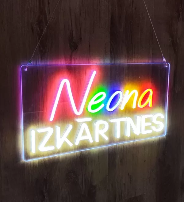 Персонализированая светодиодная LED неоновая вывеска