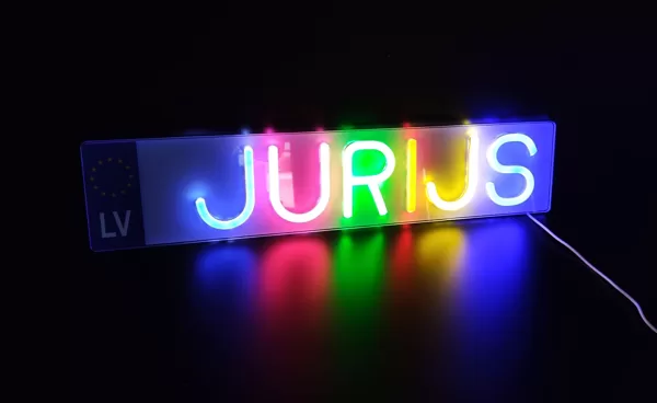 Персонализированая светодиодная LED неоновая вывеска