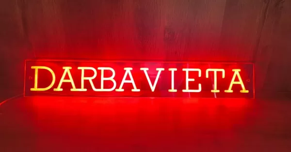LED neona izkārtne