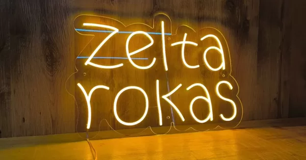 LED neona izkārtne