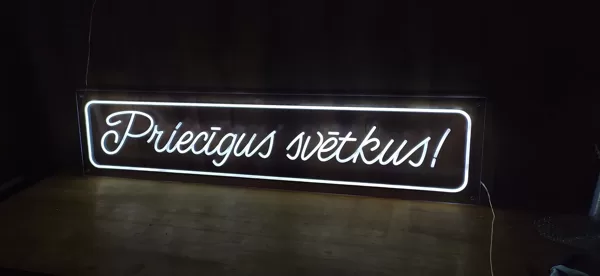 LED neona izkārtne