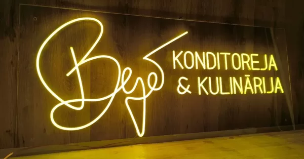 LED neona izkārtne