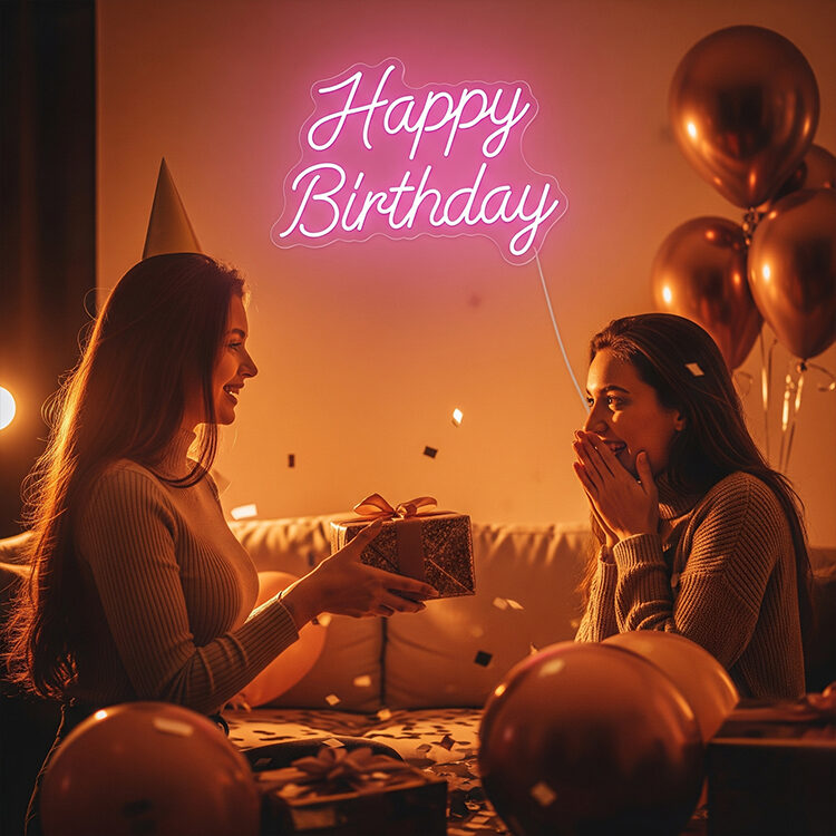 LED neona zimes majaj