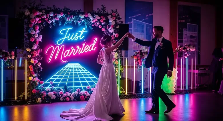 ​LED neona zīmes kāzām​